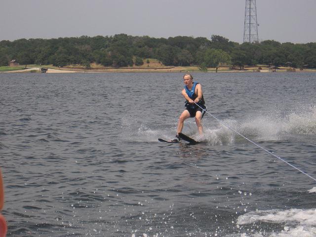 IMG_1030.JPG - Nathan waterskiing at Lake Grapevine.