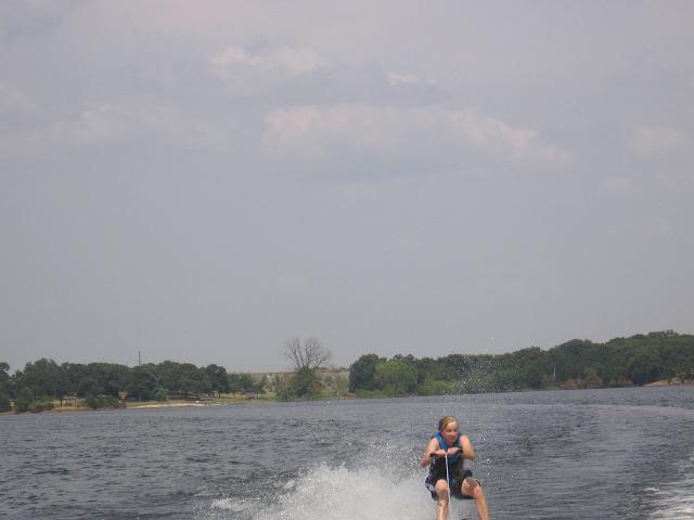 IMG_1031.JPG - Nathan waterskiing at Lake Grapevine.